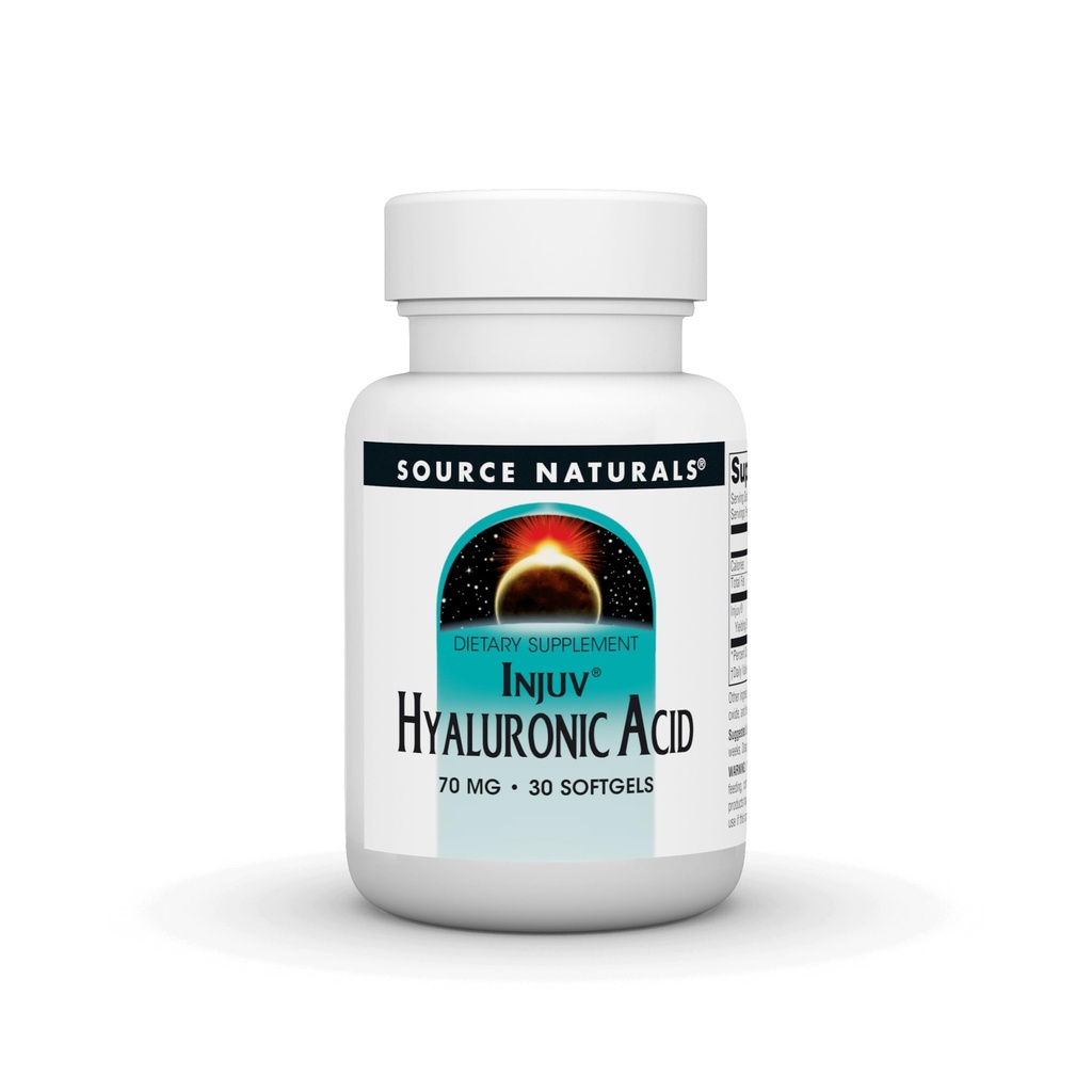 Source Naturals Hyaluronsyre Injuv 70 mg - 30 Softgels