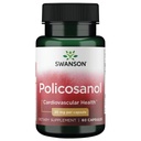 Swanson Policosanol - Supplement Hjælper støtte Kardiovaskulær sundhed - Alle naturlige formel aids godt hjerte sundhed & funktion - Hjælper med at opretholde sunde kolesterolniveauer (60 kapsler, 20 mg hver)