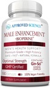 Godkendte Science ® Male Enhancement - Boost Performance and Increase Drive - 180 Veganske venlige kapsler (1 flaske)