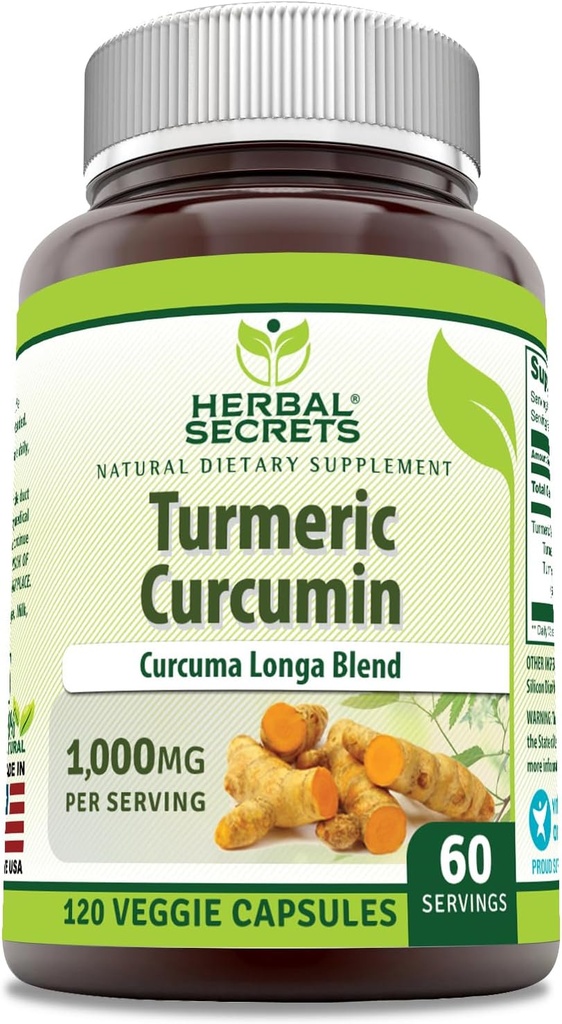 Urtehemmeligheder Gurkemeje Supplement 124; 1000 Mg per servering