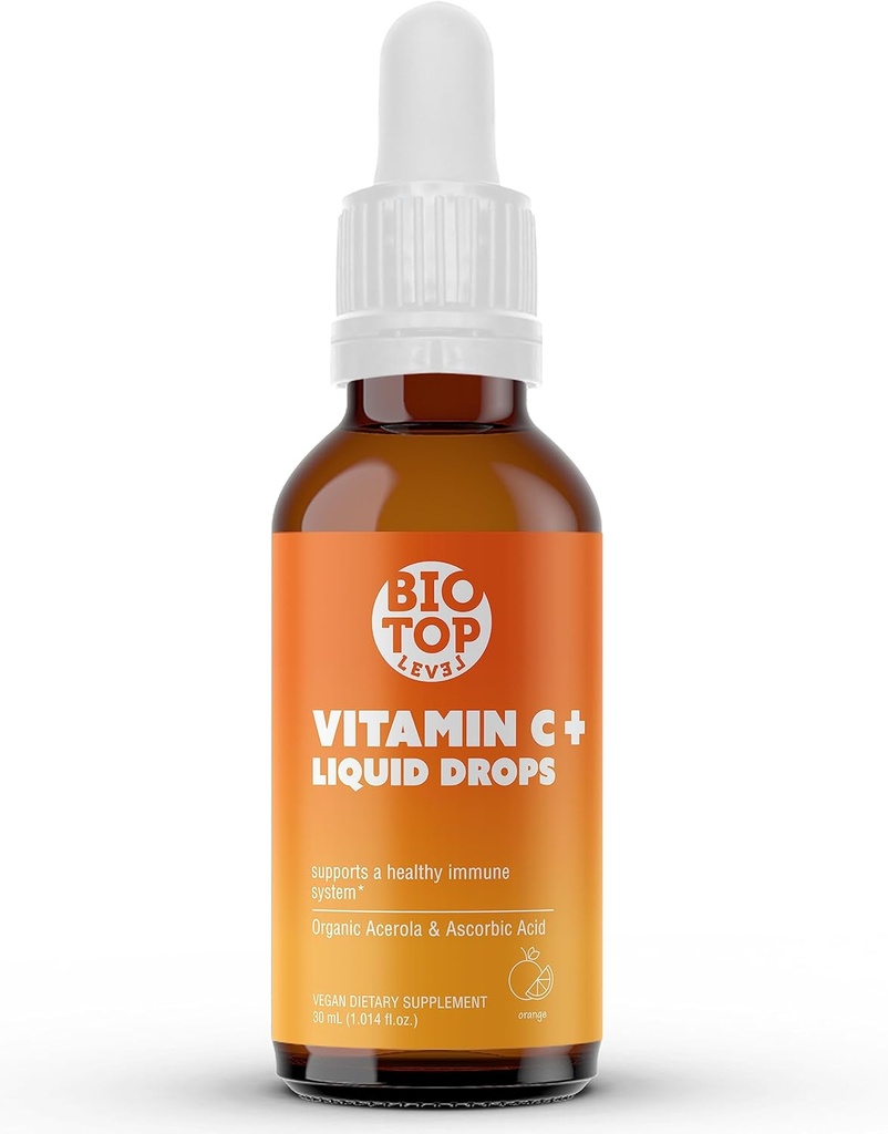 Vitamin C Liquid Drops. Immunstøtte og generel sundhed