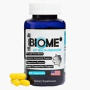 Iron Biome+ Gut Health & Metabolic Support - TriButyrin, Shilajit, Prebiotics, & Nutrients for Digestive Wellness, Immune Function & Sleep - 90 Capsules - Made in USA