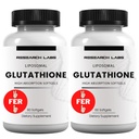 Forskning Labs Liposomal Glutathione Supplement w / Gluta- IV ™, 100x Forbedret Absorption Over Powder Glutathion. 2 Fer 1 Ad, 120 Total Liposomal Softgels