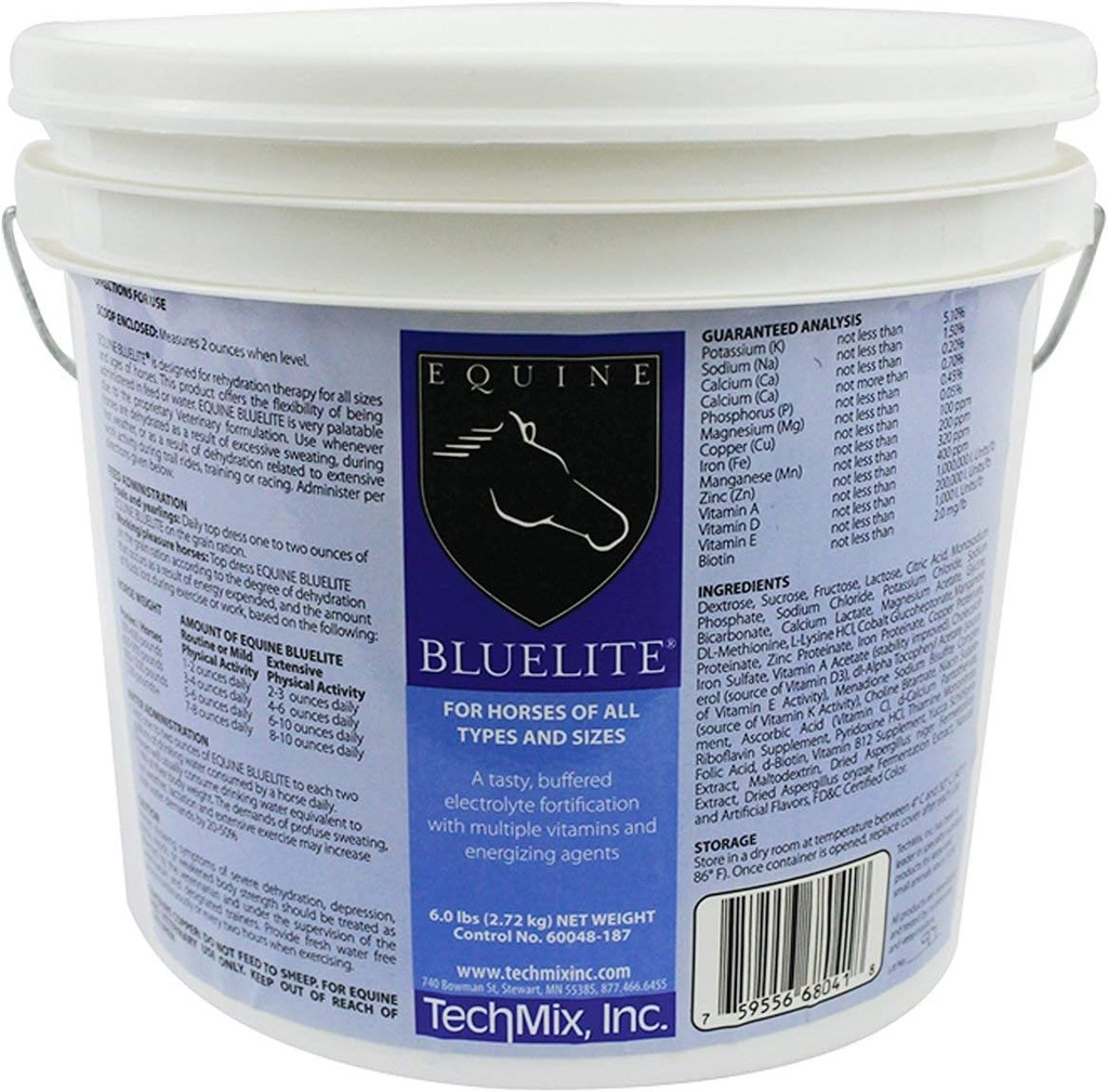 TechMix Equine Bluelite Powder, 6 lbs.