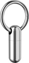 Lille pill sag Keychain Portable pill Container Vandtæt Titanium Pocket Pill Organizer, Lille pill Holder flaske til rejser