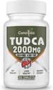 TUDCA Leverkosttilskud 2000mg - Stærke Bile Salte Support Lever Detox & Rense - Lever og galdeblære Sundhed Formula - Let at synke tabletter -30 dages forsyning