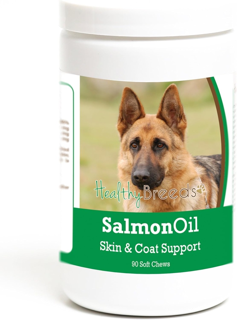 Sunde racer Tysk Shepherd Salmon Oil Soft Chews 90 Greve