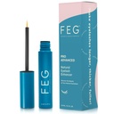 FEG Pro Advanced Natural Eyelash Enhancer Serum for Rapid Lash Growth 124; Extra Strength Lash Serum for Growing Thick, Full, og Long Eyelashs