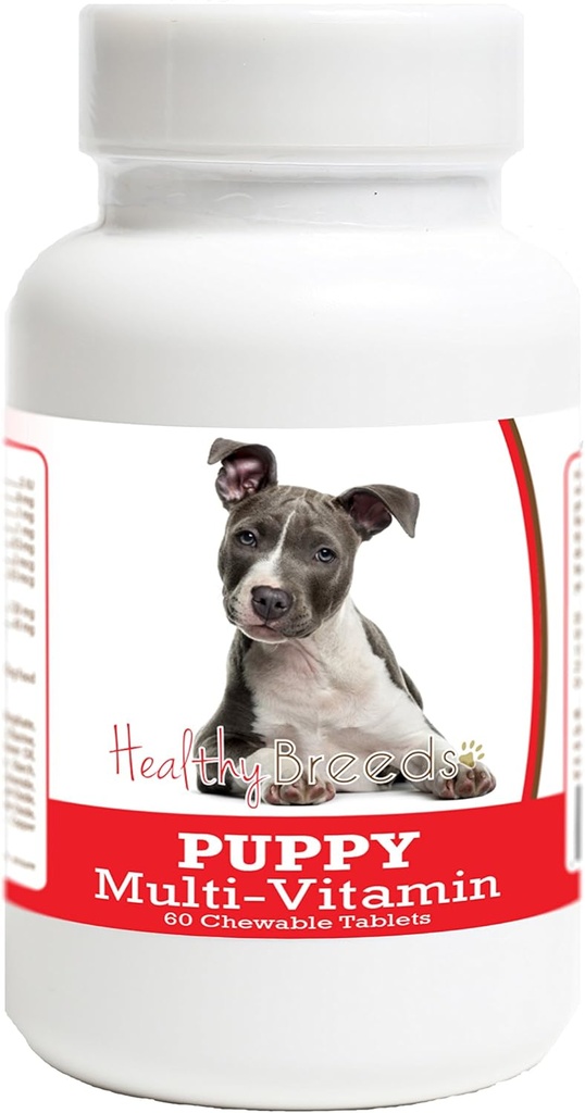 Sunde racer Amerikansk Staffordshire Terrier Puppy hund Multivitamin Tablet 60 Greve