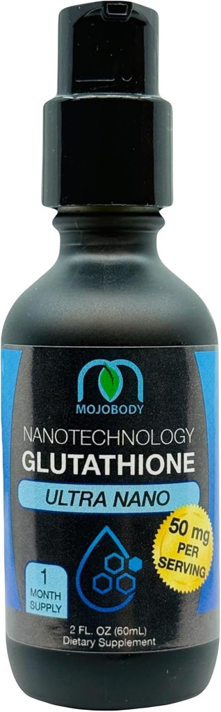 Nano Glutathione 2oz Pump Flaske: Elevere dit helbred med 100% Absorption Ultra Nanotechnology Glutathion Master Antioxidant