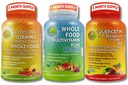 Vegansk immunforsvar & antioxidant Support Bundle - Liposomal Vitamin C 1500mg med Organic Acerola & Camu Camu + Quercetin 500mg med Bromelain, Zink & Vitamin C + Vegansk hel mad Multivitamin uden jern