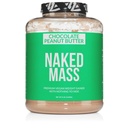 NAKED Vegan Mass - Chokolade Peanut Butter - 1,290 kalorier, Intet kunstigt, Alle naturlige chokolade PB Vægt Gainer Protein Powder, non-GMO, Soy & Gluten Free - 8LB Bulk - 11 Servere
