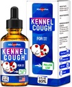 Kennel Hoste Behandling for hunde & katte - Hund Hoste suppressant hjælper med Allergier, Runny Næse, Nysen - for alle racer & størrelser - Mullein Leaf og Calendula - 2 Oz
