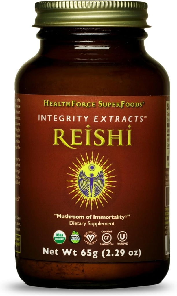 HealthForce SuperFoods Integrity Extracts Reishi - Powder - 65 Bedste
