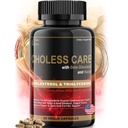 Kolesterol Supplement - Triglycerider Support Kapsler w. Økologisk, Odorless Hvidløg, Cayenne Pepper, Plant Steroler til støtte Normal HDL og LDL Kolesterol Nivels w. Antioxidant Niacin (vitamin B3)