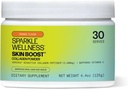 Sparkle Wellness VERISOL Bioactive Hydrolyzed Collagen Peptider ttesmå 124; Collagen Powder supplement med C-vitamin til hud, hår & negl sundhed stålet 124; Hud Boost (Orange) [30- Serves]