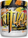 ANS Performance Ritual Pre Workout (30 Serveringer, 12.7 oz) - Komplet Preworkout Formel - Energi, Focus, & Styrke - Øge Power Output & Workout Volumen - Endurance & Stamina (Peach Mango)