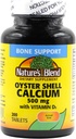 Naturens Blend Oyster Shell Calcium med D3 200 Tabs