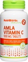 NutriBiotic Amla Vitamin C, 30 Tabs ttesmå 124; Rich Source of Non- GMO, Natural Vitamin C for Antioxidant & Collagen Support; 124; 100% fra Indian Gooseberry • 124; Vegan & Gluten Free