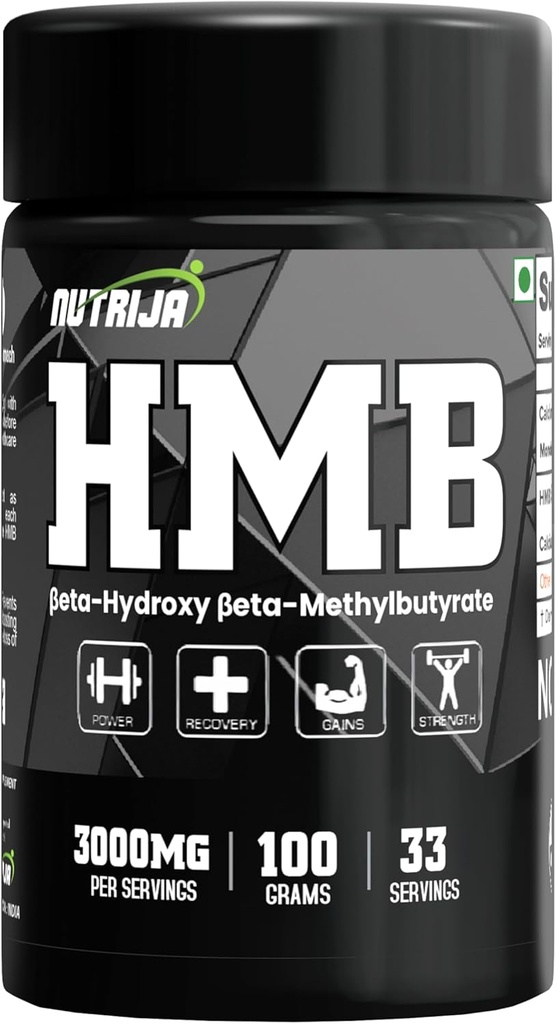 HMB Pulver (Beta- Hydroxy Beta- methylbutyrat) 100 Bedste - Pure HMB