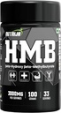 HMB Pulver (Beta- Hydroxy Beta- methylbutyrat) 100 Bedste - Pure HMB