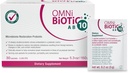 OMNi BiOTiC AB 10 - Klinisk testet genoprettende probiotika - Understøtter & genskaber Gut Flora & fordampning - Diarré - Vegan, Hypoallergen, Non- GMO (30 daglige pakker)