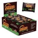Driving Energy - Coffeined Energy Bite Størrelse - Dark Chocolate Mint Energy Fuel med 150mg Koffein - Langvarig energi til gym, træning, voksne - Great Smag - Lav Carb - Sund Snack - 50 Greve