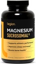 Legion Sucrosomial Magnesium Kosttilskud - Høj Absorption Magnesium supplement til kvinder og mænd - Magnesium Mineral Kosttilskud til at hjælpe Boost Atletisk ydeevne & Samlet sundhed - 120 Servere
