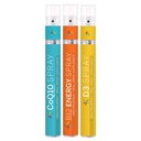 Spectraspone Vitamin Spray - Anti- Aging & Aktiv livsstil Set (D3, B12, & COQ10)