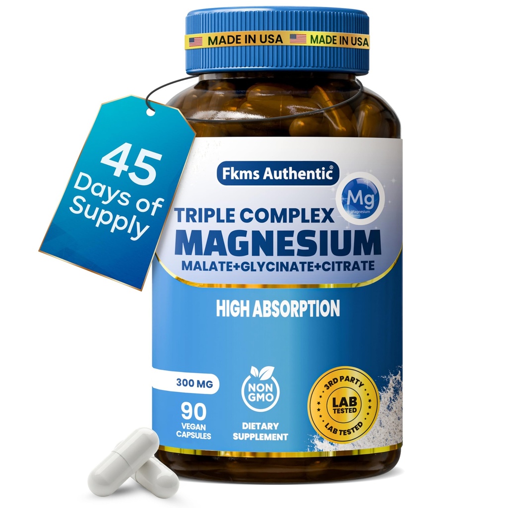 Triple Magnesium Complex Supplement 300mg