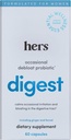 Hendes Digest Supplement - Kvinder 's Probiotiske tillæg for afpustning - Understøtter sund fordøjelse - Vegetar - 60 kapsler