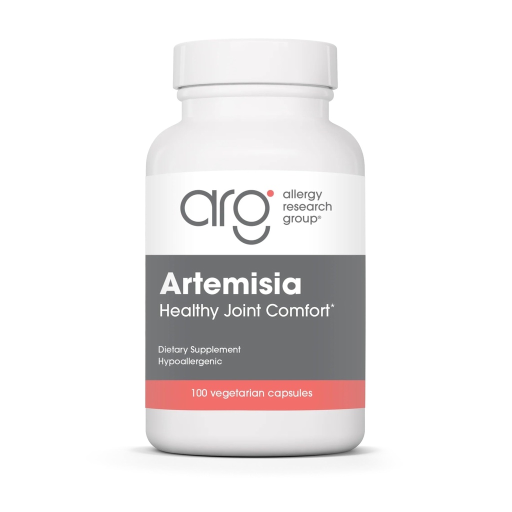 Nutricology Artemisia - Organic Sweet Wormwood Herb Extract, Artemisia Annua, 500mg Supplement, Hypoallergen, Vegetariske Kapsler - 100 Greve