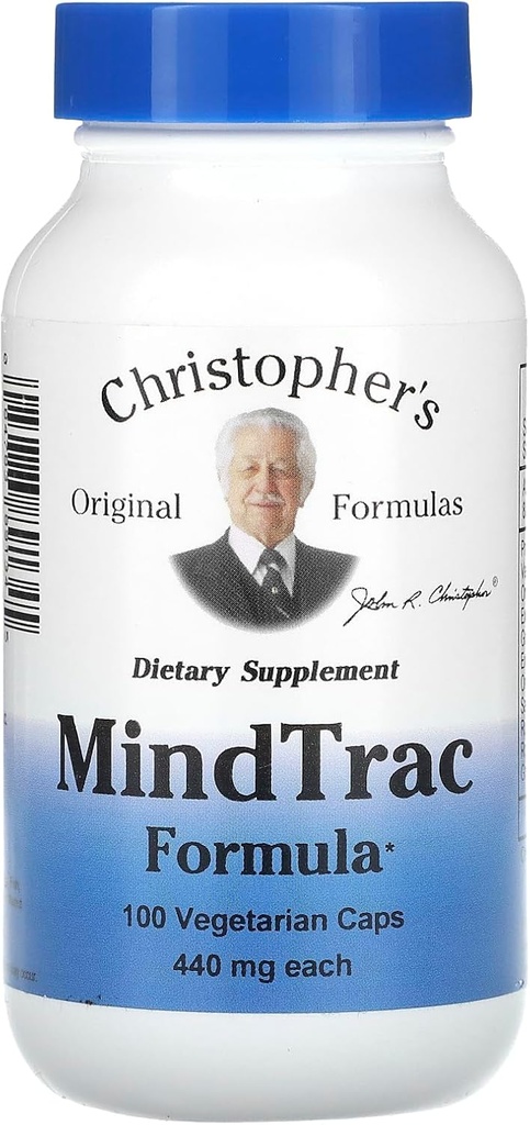 Dr. Christopher Mind Trac Vegetariske Kapsler - 100 Ea