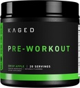 Kaged Original Pre Workout Pulver Buddy 124; Krisp Apple Buddy 124; Pre- Cated Buddy 124; Formuleret med Creatin, Beta Alanine, Pure Koffein Buddy 124; 20 Serveringer