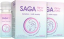 SAGA Organic Lactation Shots - 124; Breast Milk Supplement med adaptogens - Fenugreek & Milk Thistle - 124; High Bioavailability & Fast Onset - 124; Boosts Daily Milk Supply - 124; Orange Mimosa 2oz Shots (4- Pack)