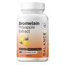 Balancebreens Bromelain 500 mg, 120 kapsler - Ananas ekstrakt fordøjelsesenzymer, understøtter fordøjelse og fælles kosttilskud