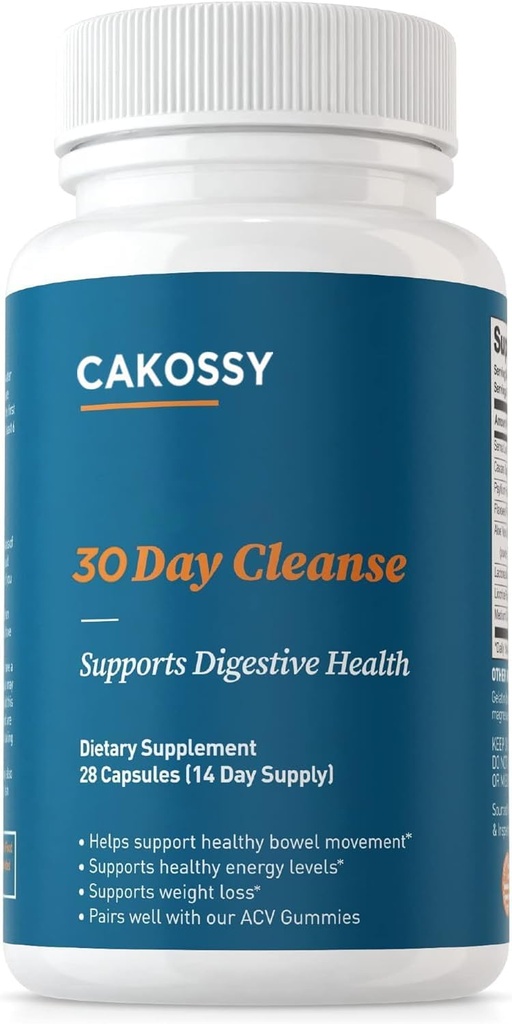 Colon Cleanse Kapsler - Støtte fordøjelsessygdomme, fremme regelmæssige tarmbevægelser, afgiftning og foryngelse med naturlige urteformel
