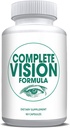 Pure Eye Health Vitamin & Mineral Kosttilskud til voksne I 124; # 1 Komplet forskning Vision Formel w / Bilberry, Lutein, Zeaxanthin, Lycopene, Resveratrol I 124; Understøtter Eye Strain, tørre øjne 60 kapsler
