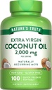 Nature 's Truth Coconut Oil Supplements 124; 100 Softgels ttesmå 124; naturligt occurering MCT' erne 124; Non- GMO & Gluten Free