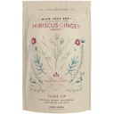 Harney & Sons Organic Hibiscus Ginger Tune- Up Wellness Blend, med Eucalyptus, Echinacea og Mint, 5 oz taske