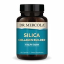 Dr. Mercola Silica Collagen Builder - Plantbaseret Silica supplement til støtte hud, hår, negle & ben sundhed - non-GMO, Gluten- Free & soy- Free - 60 kapsler (60 Servere)