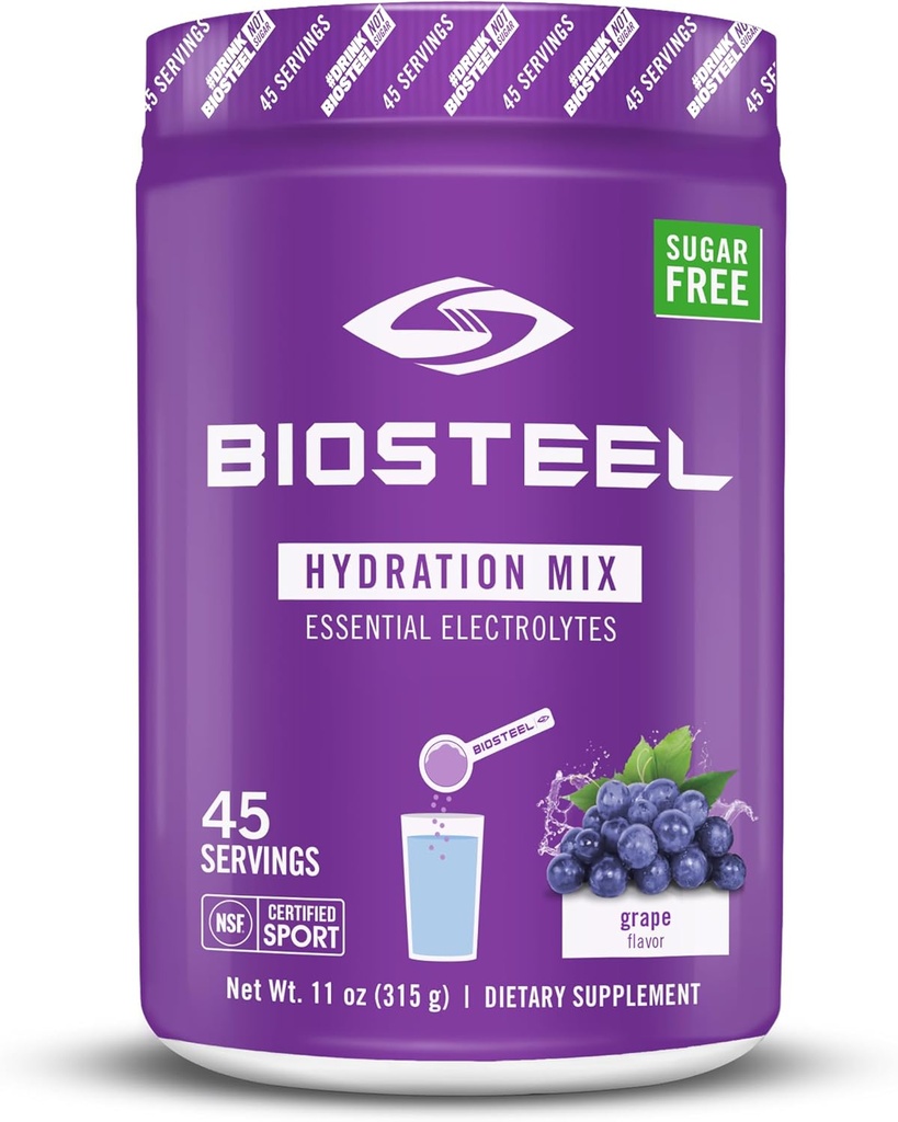 Biosteel Hydration Mix - Grape - 11 oz. / 45 Servering