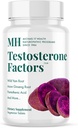 MICHAEL sundhed Naturopatiske programmer Testosteron Faktorer - 120 Vegetariske tabletter - Næringsstoffer til støtte Testosteron Produktion - Kosher - 60 Servering