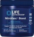 Life Extension NitroVasc Boost, Blood Flow Supplement, NitroOxide Support, Heart Health, L- arginin, Gluten- Free, Non- GMO, Vegetar, 1 Scoop, 30 Serveringer