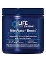 Life Extension NitroVasc Boost, Blood Flow Supplement, NitroOxide Support, Heart Health, L- arginin, Gluten- Free, Non- GMO, Vegetar, 1 Scoop, 30 Serveringer