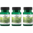 Swanson Magnolia Bark- Herbal supplement Traditionelt bruges til at fremme nervesystem og fordøjelsessygdomme støtte -Kan fremme respiratoriske sundhed & stress support (30 Veggie kapsler, 200mg Hver) 3 Pack