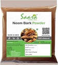 Neem Bark Pulver Neem Chhal Pulver, Nyttig i Træthed, Hudsygdomme, Vitamin supplement, 100gm