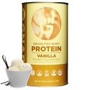 Gnarly Nutrition Vanilla Protein Powder - NSF Sport Certified - 25g Protein, Muscle Repair - Græs Fed Whey Powder, Glat Smag - Vanilla, 32 oz
