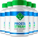 (5 Pack) Prosta Stream Capsules for Prostate Support, Prostastream Dietary Supplement with Enhanced Formula for Men, 300 Capsules Total
