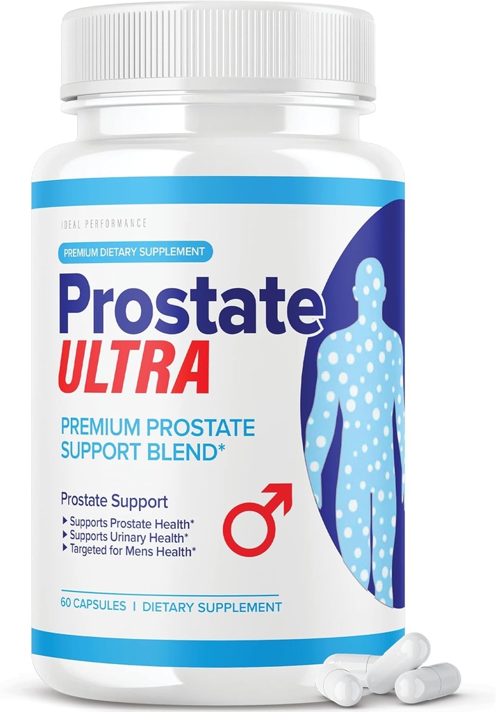 Prostata Ultra Kosttilskud til mænd Prostata Health Formel (60 kapsler)